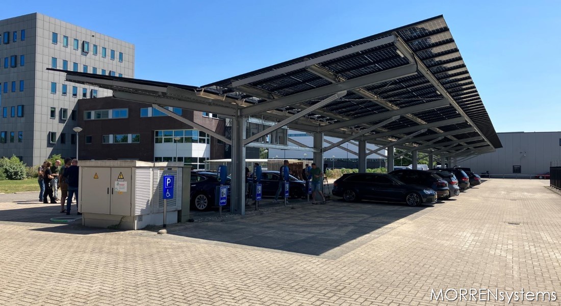 MORRENsystems - solar parking BIT Ede